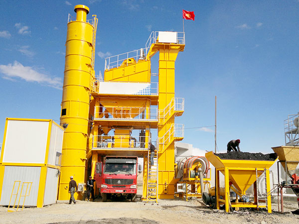 stationary asphalt plant