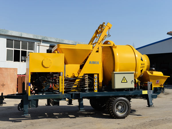 ABJZ30C portable concrete mixer pump