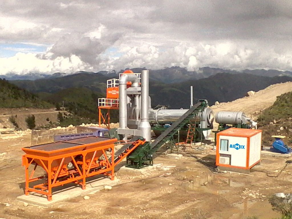 Mobile Continuous Asphal Plant