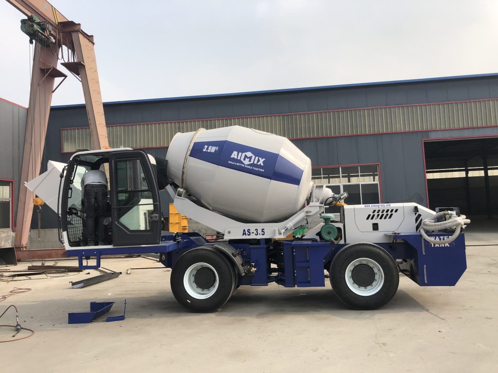 aimix self loading concrete mixer