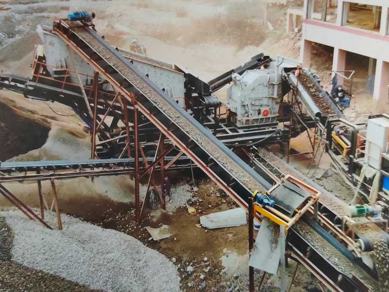 gravel and sand making line