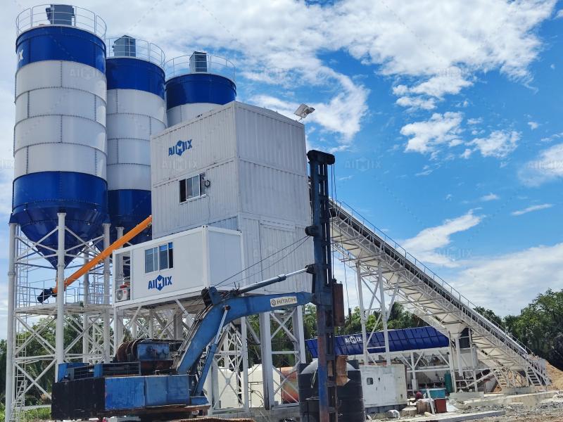 concrete mixer plant